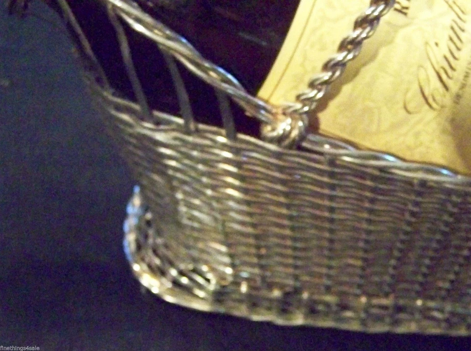 SOPORTE PARA BOTELLAS DE VINO CHRISTOFLE GALLIA ERA ART DECO SOPORTE PARA BOUTEILLE DE VIN Foto 3 de 4