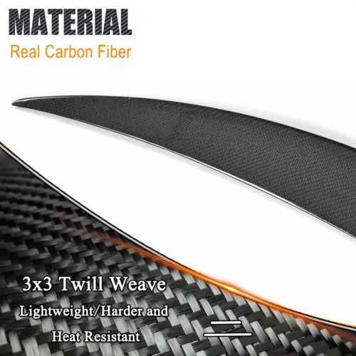 Carbon Spoiler Für Alfa Romeo Giulia 2015 Heckspoiler Abrisskante Lippe Flügel - Bild 4 von 13