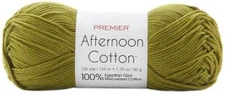 Premier Yarns Afternoon Cotton Yarn-Olive