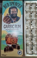 LEERSCHACHTEL BUD SPENCER Schoko-Bohnen Pralinenschachtel Kalorienarm Hallelujah