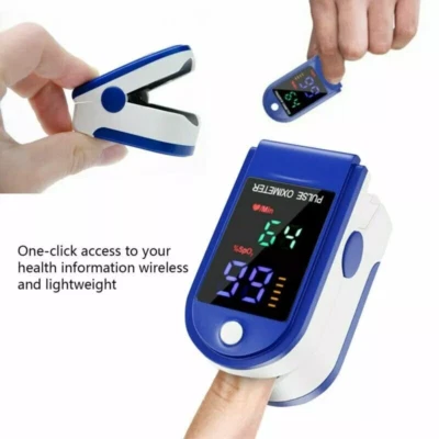 BRANDNEW Finger Oximeter Pulsoximeter Sauerstoff Puls Blut Messgerät SpO-2 Pulsoxymeter