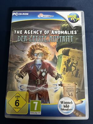 The Agency of Anomalies: Der letzte Auftritt - PC Win XP/Vista/7/8 Sehr gut @A16