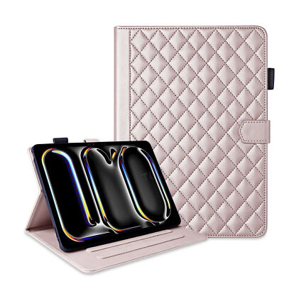 Hülle Für iPad 5 6 7 8 9 10th Air 3 4 6 Pro 11 13 2024 Leder Schutz Tasche Cover