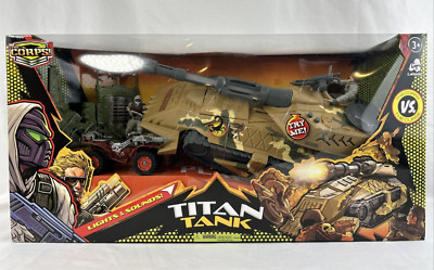 Lanard The Corps! Titan Tank Light Sounds 2016 Elite The Curse Chap Mei NIB NEW