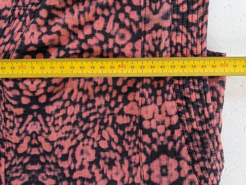 Witchery Silk Short Shift Dress Sz 14 Lightweight Dark Peach V Neck - Picture 12 of 14