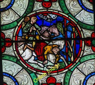 Photo 12x8 Detail of Window s.XVI, Canterbury Cathedral Canterbury/TR1457 c2014
