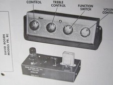 DAVID BOGEN PR  RC PREAMPLIFIER PREAMP PHOTOFACT