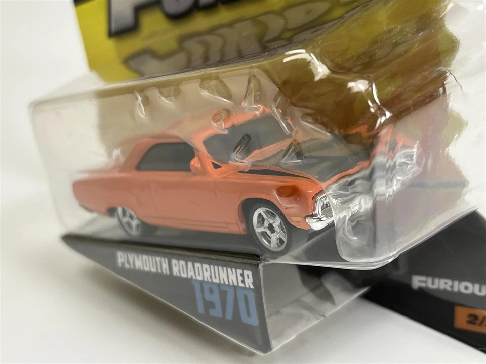Fast & Furious Plymouth Roadrunner 1970 1:55 Scale Mattel FCF37D B19 - Image 3 of 4