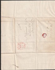 Robert E Lee Jeff Davis Civil War era Trial Judge Underwood- Signed Letter 1838