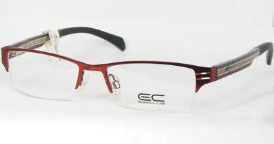 EYECLUB 71256 2 BURNT UMBER EYEGLASSES GLASSES METAL FRAME 52-17-140mm (NOTES)
