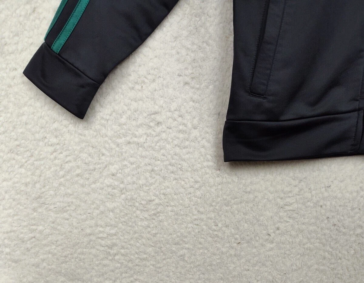 VETEMENTS Adidas Toddler Sweatshirt 5 Black Fleece Long Sleeve Full Zip Activewear