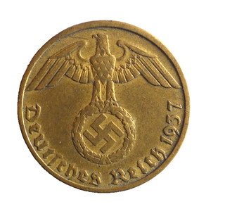 1937 G THIRD REICH GERMANY 5 REICHSPFENNIG GREAT VINTAGE Coin Lot #T1
