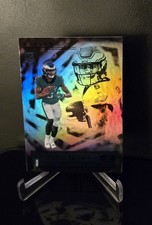 DEVONTA SMITH RC ? 2021 Panini Illusions Rookie Card Holofoil No. 63. rookie card picture