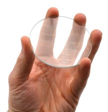 Double Convex Lens, 500mm Focal Length, 3" 75mm Diameter - Spherical, Optic...