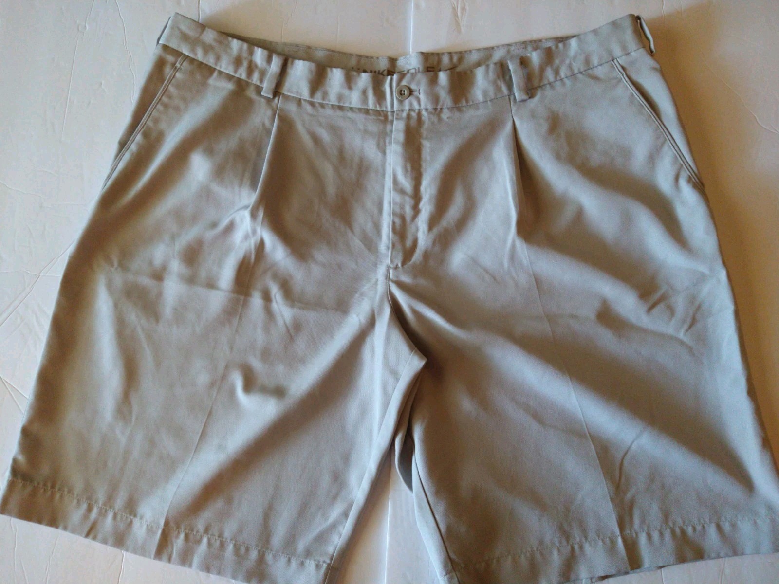 OFF WHITE X NIKE Pantaloncini Nike Uomo 42x10 Avorio Golf Tour Performance Pantaloncini Estivi Casual