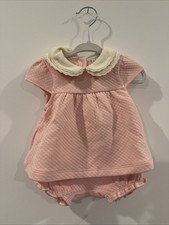 Janie And Jack 3-6M Girl Pink Dress Quilted NWT Lot 4