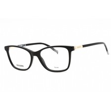 Missoni Women's Eyeglasses Black Plastic Cat Eye Full Rim Frame MIS 0143 0807 00