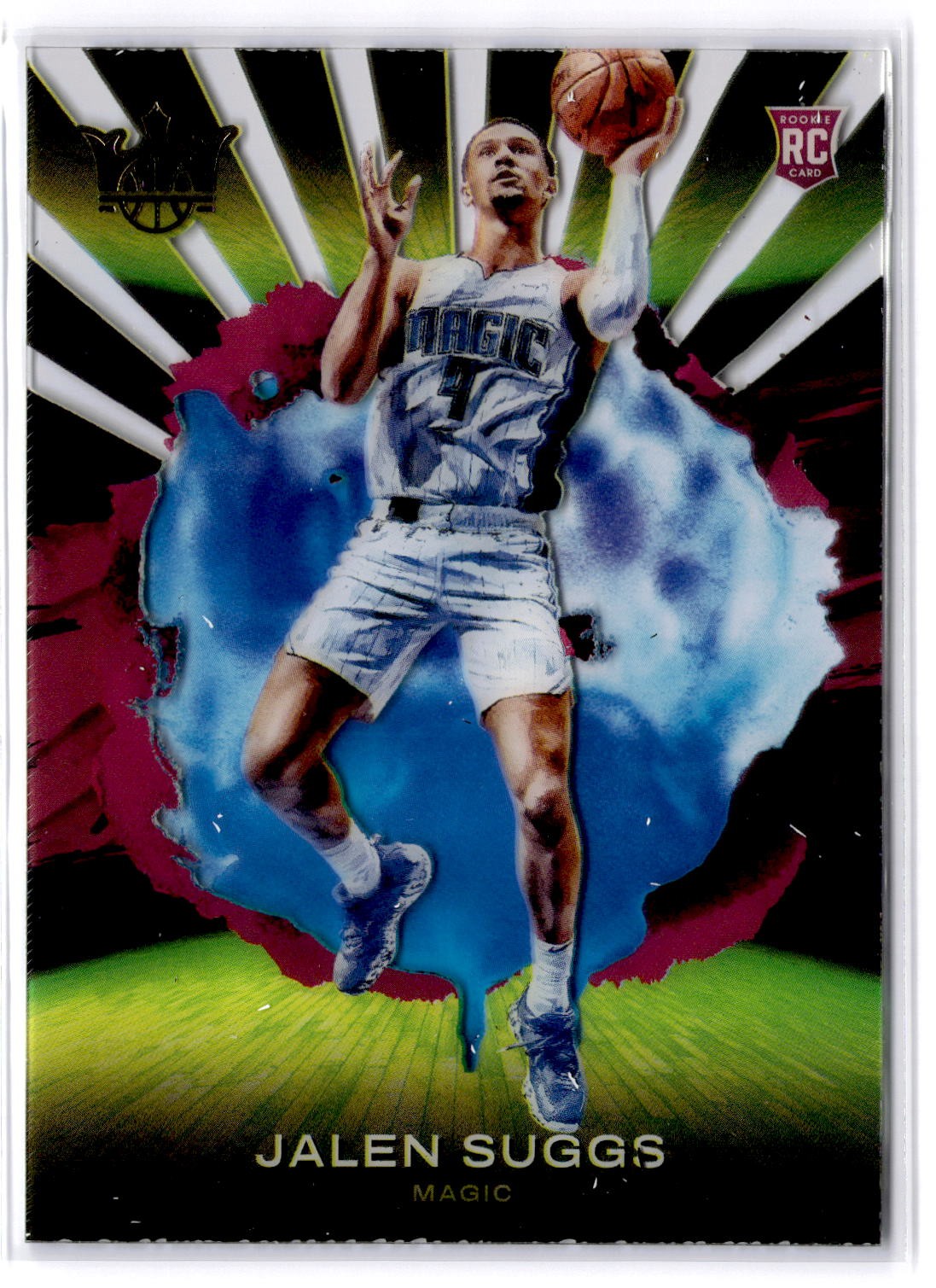 2021-22 Panini Court Kings #6 Jalen Suggs Acetate Rookies