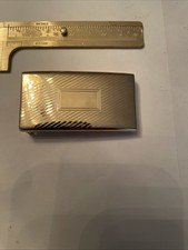 Vintage Gold Over Solid Brass Belt Buckle