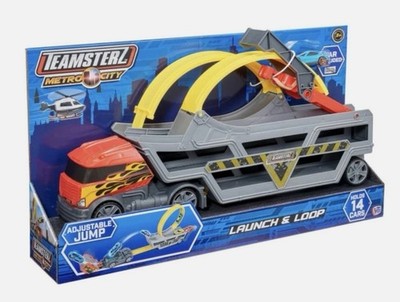 Brand New Teamsterz Metro City Launch & Loop Transporter Playset Birthday Gift