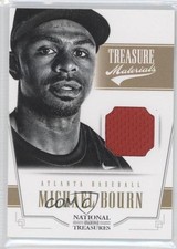 2012 Panini National Treasures Treasure Materials 59/99 Michael Bourn #18 0v1