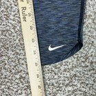 Nike Pants Womens Large Blue Flecked Dri-FIT Ankle Leggings Running Gym Yoga