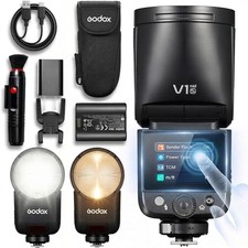 V1 MID S TTL Speedlite for Sony, Round Head Flash with HSS Wireless