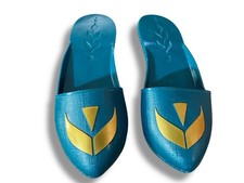 Disney Princess Anna Frozen II Kids Play Shoes Teal