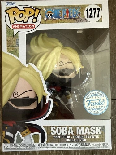 Funko POP! Sanji Soba Mask #1277 One Piece SE Exclusive NEW Animation Special Ed