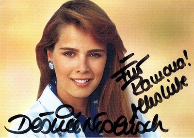 DESIREE NOSBUSCH - Original Hand Signed Autographs on Card 10x15 (3570)