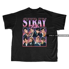 Kpop STRAY KIDS Unisex Short Sleeve T-Shirt S-5XL
