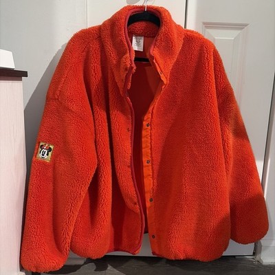 Disney Parks - Minnie Mouse Holiday Fleece Jacket for Women 3XL red/orange 