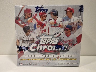 2021 Topps Chrome Update Baseball Mega Box - Factory Sealed (Quantity)