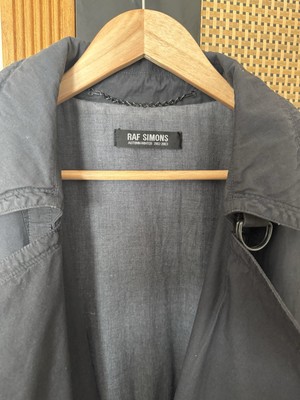 00s AW RAF SIMONS ブラックジャケット ビンテージ Jacket Raf Simons Black size 52 IT in Cotton - 41461694