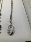 Lot Of 7 Nice Christian Catholic Saints Blessed Mother Pendant Chain Necklaces — photo 5