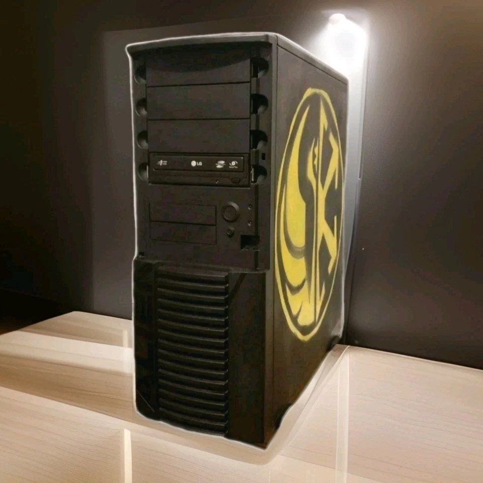 2002 Alienware Area-51 Vintage Chieftec Steel Dragon PC ATX Tower SWTOR Case - Image 2 of 4
