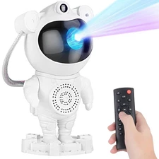 Star Projector Galaxy Night Light - Astronaut Space Projector, Starry Nebula ...