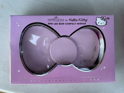 Impressions Vanity × Hello Kitty Mini LED Bow Compact Mirror