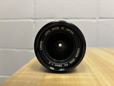 MINT Canon FD 28mm f/2 S.S.C. SSC MF Wide Angle Lens w/ Cap from Japan