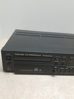 TASCAM CD-RW900MKII Professional CD Recorder Player w/ Cord No
