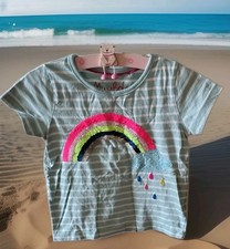 Mini Boden 🌈T-Shirt  Mädchen🌦️ Gr.110/4-5Y1🌈 neuw.👌