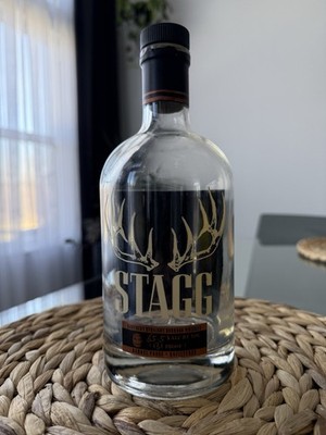 Stagg EMPTY Unrised Bottle 750ml Kentucky Straight Bourbon Whiskey