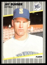 1989 Fleer Jay Buhner #542