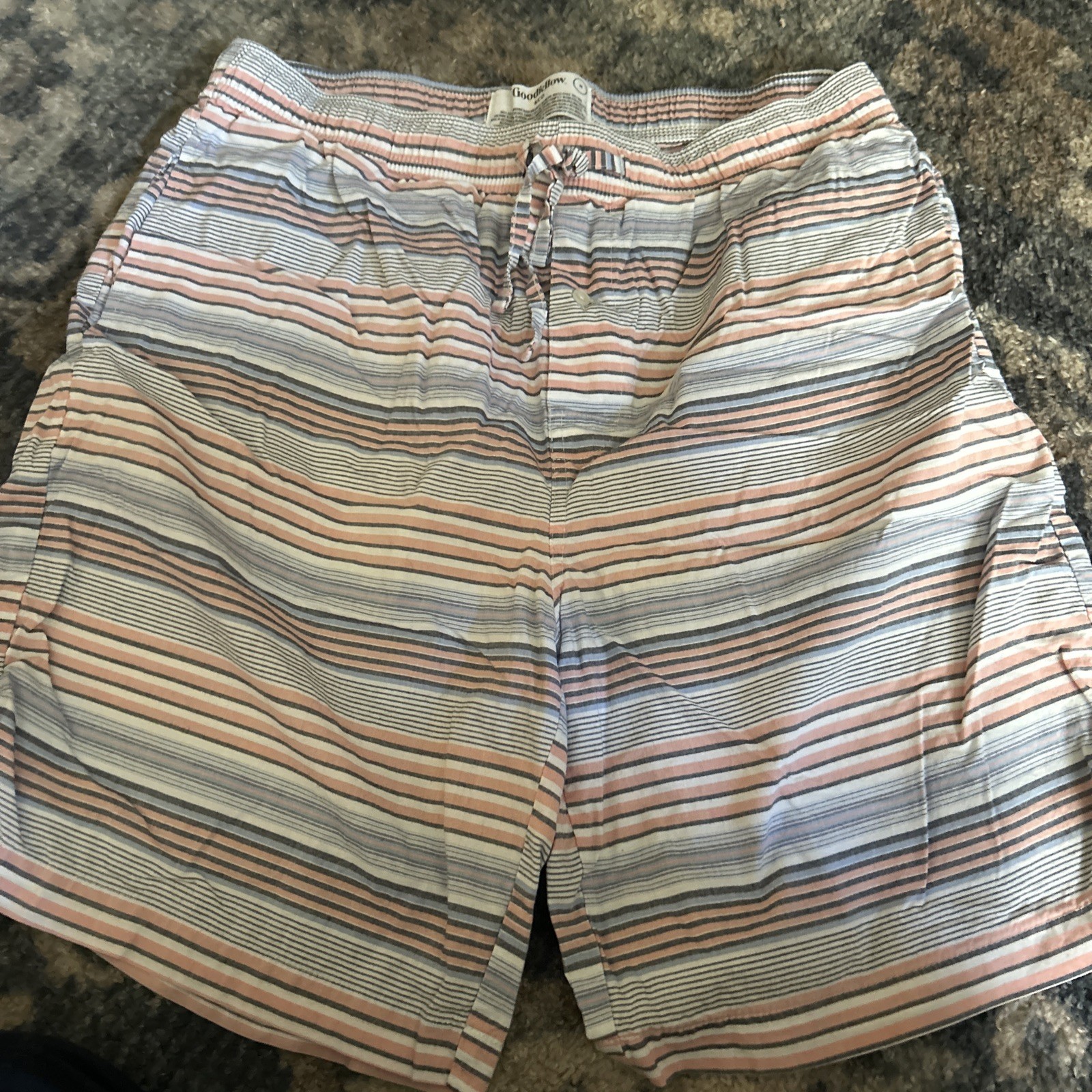 Goodfellow And Co Striped Shorts in Medium Size