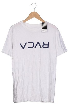 RVCA T-Shirt Damen Shirt Kurzärmliges Oberteil Gr. M Weiß #cotjdqb