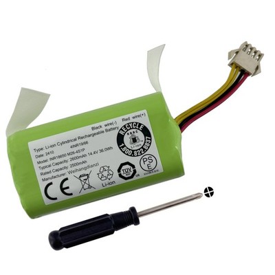 New Battery For iHome AutoVac Juno (1st Gen Only) iHRV9-BLK Robot Vacuum Cleaner
