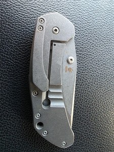 ULTRA RARE Boker 110629 Minos Titanium M690BO Steel Knife Discontinued NEW