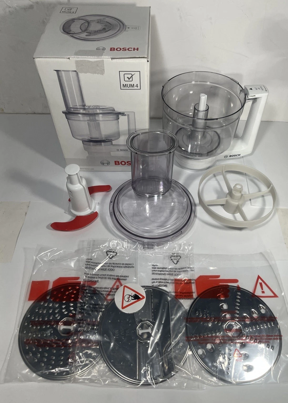 New Food Processor Attachment for Bosch Universal Compact Mixers MUZ4MM3
Opens in a new window or ta