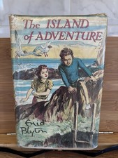 Enid Blyton The Island of Adventure Hardback Book Vintage Macmillan DJ