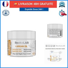 Crème visage anti-âge jour et nuit collagène acide hyaluronique 50 ml RevitaLAB